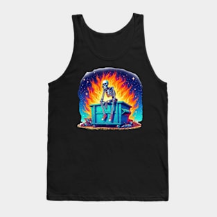 Dumpster Fire Tank Top